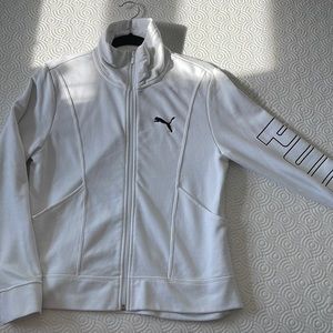 PUMA zip up hoodie size l